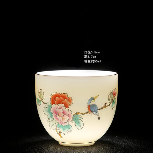 徳化の磁器茶杯